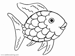 Our coloring categories include serious science: Fish Coloring Pages Printable Unique Rainbow Fish Coloring Pages Free Printable Coloring Pa Fish Coloring Page Rainbow Fish Coloring Page Rainbow Fish Template