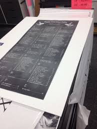 Seating Chart Printing At Staples For 4 Ask For An