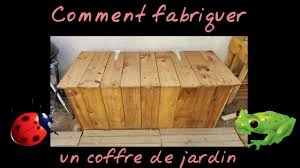 Comment Fabriquer Un Coffre De Jardin Avec Des Planches De Recup Youtube On vous apprend à construire. comment fabriquer un coffre de jardin avec des planches de recup