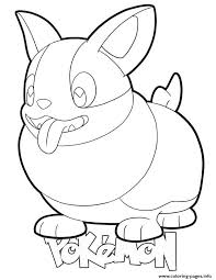 Opens in a new window; Yamper Pokemon Coloring Pages Printable