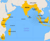 Image of 2004 Tsunami map