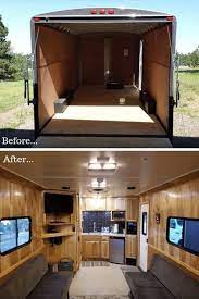 11 Cargo Trailer Conversion Ideas To Inspire Your Camper Build Cargo Trailer Conversion Cargo Trailer Camper Cargo Trailer Camper Conversion