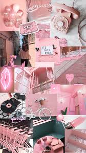 Image in •pink• collection by •skyelea• on we heart it. Aesthetic Pink Collage Wallpaper Laptop Novocom Top