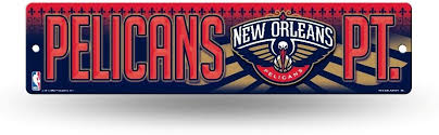The new orleans pelicans are an american professional basketball team based in new orleans. Amazon Com Rico New Orleans Pelicans Nba Basketball 16 Street Sign Fan Wall Decor Sports Outdoors