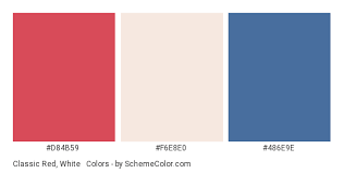 Check spelling or type a new query. Classic Red White Blue Color Scheme Blue Schemecolor Com