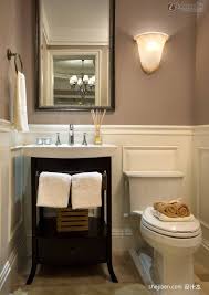 Introduce warm neutral color into your bathroom with accessories. Beige Bathroom Decorating Ideas