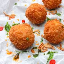 Thai Red Curry Arancini Fish Come From The Sky Recipe Arancini Curry Spices Thai Red Curry