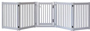 Are there mesh pet gates at frontgate? Highlander Series Solid Wood Pet Gate 5 Panel Walk Through Pumice Gray Modern Dog Gates By Dynamic Accents Ltd Houzz