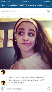 analisando camren — As mensagens e fotos vazadas de Camila em 2015