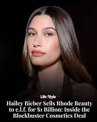 HaileyBieber announced that her brand, #Rhodebeauty , has secured a  billion-dollar deal, less than three years after its launch. See Life &  Style's break down of her major move: bit.ly/4kCTITF. (📸: Stefanie