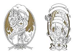 Elephant coloring page for adults. Amazon Com Tattoo Colouring Book 9781780670126 Megamunden Books