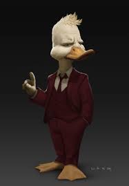Hopefully This Guy Finally Has A Bigger Role In Gotg 3 The Mcu Did So Many Weird Things Already I Do Believe They Coul Howard The Duck Duck Art Galaxy Artwork