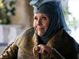 But in sunday night's the queen's justice, the hbo drama said goodbye to a star with an actual honorary royal title: Diana Rigg Olenna Tyrell Omitted From Bafta Memorial Montage