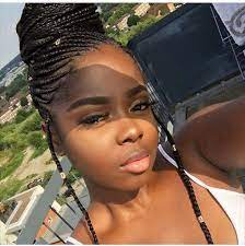 Slay Till Your Hair Turns Gray Follow Pinterest Naturalvon For More Braided Hairstyles Updo Hair Styles Braids For Black Hair