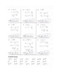 Solving formulas for a variable worksheet. Solving Literal Equations For A Variable Worksheet With Scrambled Answers