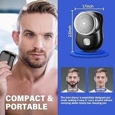 Electric Razor for Men, Mini Shaver Portable Electric Shaver, USB Mens  Electric Razors for Shaving Face, Easy One-Button Use Suitable for Home,  Car, Travel & Gifts : Amazon.in: Health & Personal Care