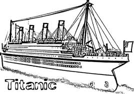Titanic boat coloring pages template. Ships Coloring Pages Learny Kids