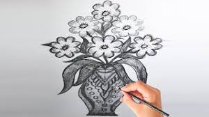 Take a pencil and start. Flower Drawing Designsvlip Lv