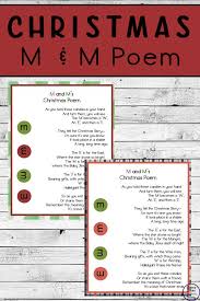 How did the concept come about? M And M S Christmas Poem Simple Living Creative Learning