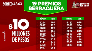Nuestra misión es generar recursos económicos con responsabilidad. Loteria De Boyaca Sorteo 4343 26 Diciembre 2020 Domiplay