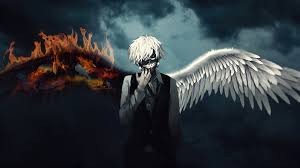 Free download collection of anime wallpapers for your desktop and mobile. 1920x1080 Ken Kaneki Fire Wings 1080p Laptop Full Hd Wallpaper Hd Anime 4k Wallpapers Images Photos And Background