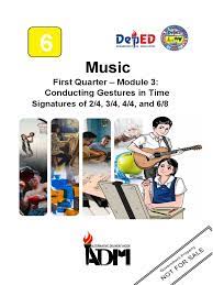 One such way are these modules you're about to download. Music 6 Q1 Module 3 Cinday Toquero Final Edited Conducting Communication