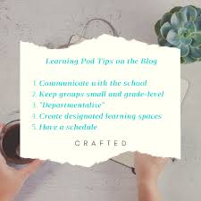 Equitable pods are one possible route. 5 Tips For Parents Doing Distance Learning Pods Craft Ed