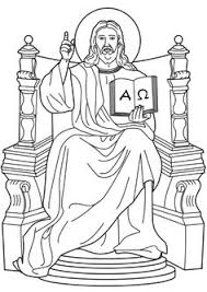 Where was jesus coloring page. Jesus King