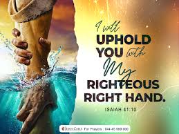 Institute for Mission and Research - Isaiah 41:10 So do not fear, for I am  with you; do not be dismayed, for I am your God. I will strengthen you and  help