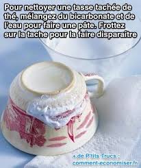 L Astuce Pour Nettoyer Une Tasse Tachee De The Astuces Pour Nettoyer Nettoyant Comment Nettoyer
