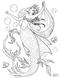 Therefore, black and white images of dolls lol are suitable for coloring and children's creativity! Mermaid Printable Coloring Pages Free Coloring Library