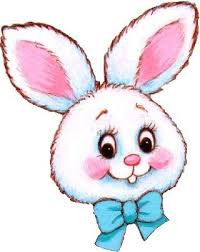 Printable easter bunny face template. Cute Easter Bunny Face Clipart Novocom Top