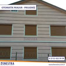 Otomatik Panjur Distan Takma Ve Monoblok Panjur Fenestra 2020 Panjurlar Kapilar Yat