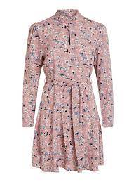 Caslon® floral high neck sleeveless maxi dress. High Neck Floral Mini Dress Vila