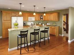 This way the oak cabinetry can gain a beautiful golden glow. 42 Kitchen Sage And Mandarin Ideas Oak Kitchen Cabinets Green Kitchen Walls Kitchen Paint