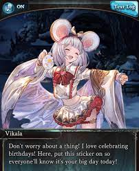 Granblue EN (Unofficial) on X: Granblue trivia: Vikala has special battle  lines on your birthday, and is as far as we know the only one to do so  outside of the Home