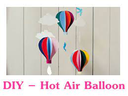 Guirnalda De Globos Aerostaticos Diy Youtube Balloon Diy Diy Hot Air Balloons Hot Air Ballon Diy