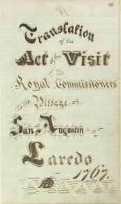 The Visita General And The South Texas Porciones Texas History History Texas