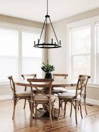 40 The Indisputable Reality About Round Farmhouse Kitchen Table That No One Is In 2020 Farmhouse Dining Table Modern Dining Table Round Dining Room