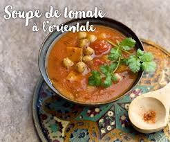 Les Ingredients Pour Reussir Votre Delicieuse Soupe A La Tomate A L Orientale Sont 700 G De Tomates Pelees En Conserve 1 Soupe De Tomate Alimentation Recette