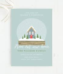 Snow Globe House Christmas Card Holiday Card Photo Christmas Card Cute Christmas Car Custom Christmas Cards Moving Christmas Cards Family Christmas Cards