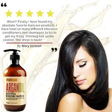 Whether you're a black friday or cyber monday kind of person, the deals are just too good to pass up. Buy Moroccan Argan Oil Shampoo Sls Free Sulfate Free For Damaged Dry Curly Or Frizzy Hair Thickening For Fine Thin Hair Good For Color And Keratin Treated Hair Online In