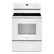 Press the lock button and hold it for three seconds to unlock it. Whirlpool 5 3 Cu Ft Freestanding Self Cleaning Electric Range With Frozen Bake Technology White In The Single Oven Electric Ranges Department At Lowes Com