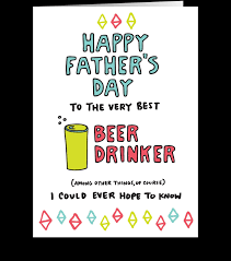 Father's day beer card greeting cards order online at love kate's. Happy Father S Day Beer Drinker Send This Greeting Card Designed By Angela Chick Card Gnome
