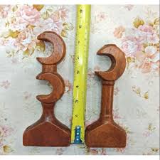 Cara jahit langsir kayu 1. Curtain Wooden Double Bracket Rod Kayu Langsir Tapak Dua Colour Coklat Shopee Malaysia