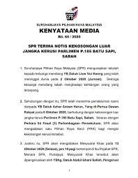 Terdapat empat pilihan raya kecil (prk) yang diadakan pada separuh penggal kedua 2018, selepas pru 14. Suruhanjaya Pilihan Raya Malaysia Spr Fotos Facebook