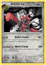 The deck engine is pretty standard: Pokemon M Scizor Ex 15