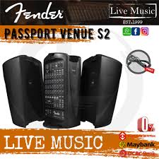 Fender Passport Venue Series 2 600 Watt Portable Pa System Shopee Malaysia