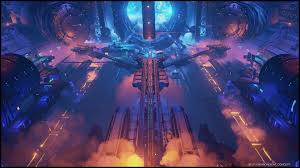 Sci Fi Environment For Mobile Vr Game Anton Kazakov Sci Fi Environment Environment Concept Art Vr Games