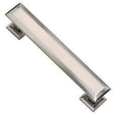 brushed nickel drawer pulls 4 inch